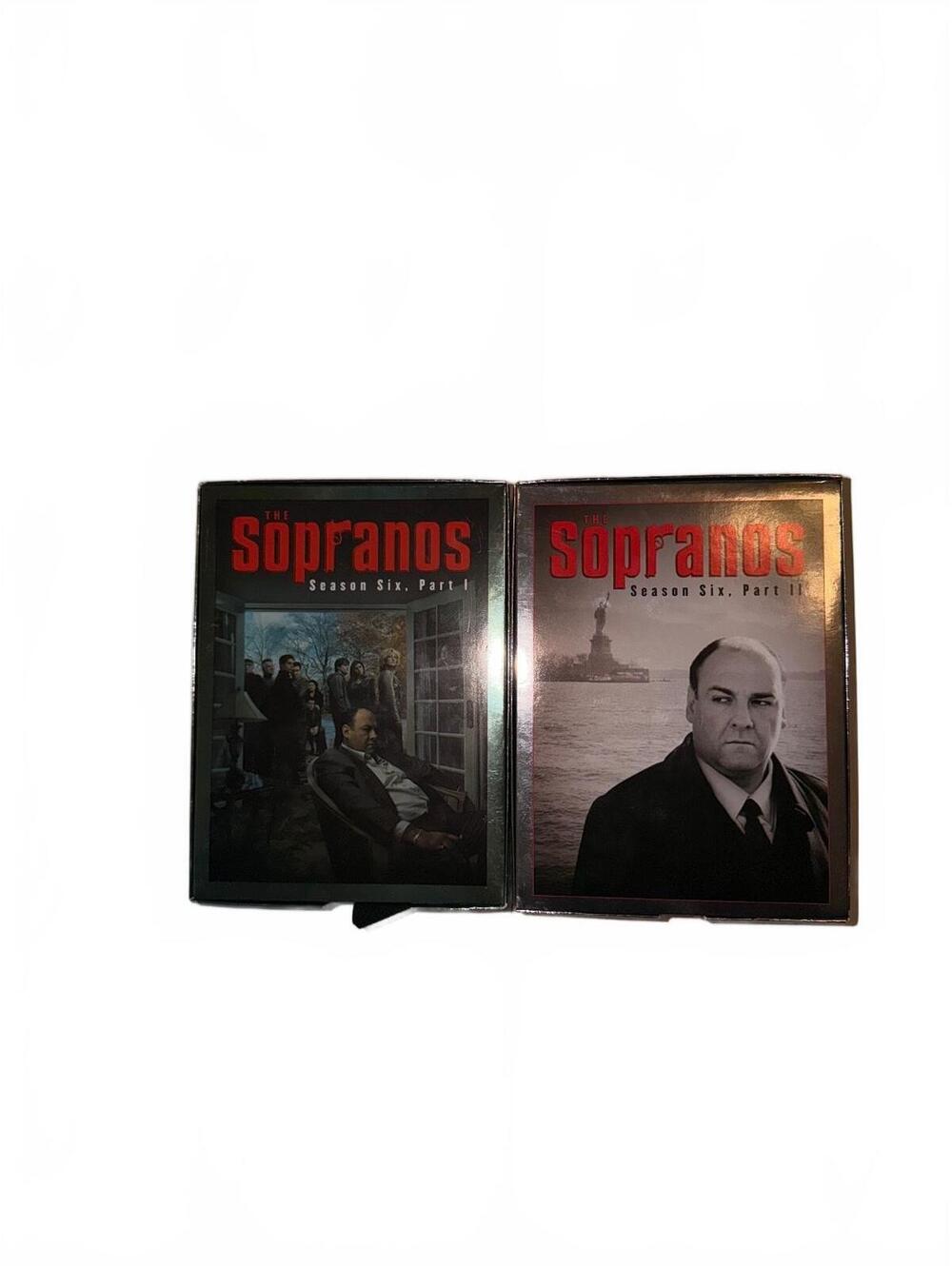 The Sopranos Season 6 Part I & II DVD Box Set HBO Series 8 Discs
